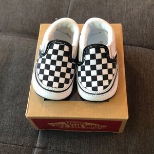COPY - Never worn Vans crib shoes